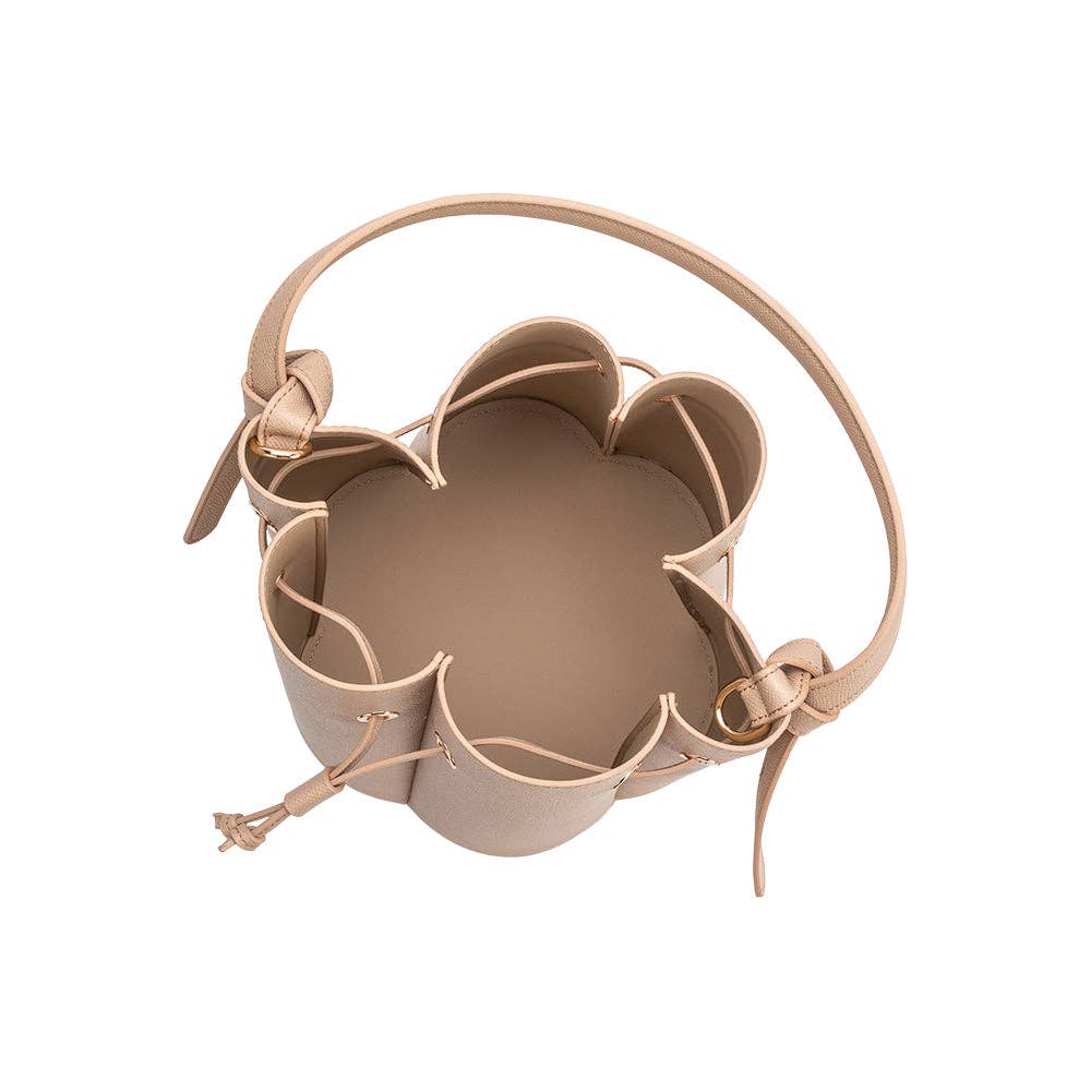 Melie Bianco Laguna Recycled Vegan Leather Top Handle Bag - Capri by Sunset & Co.