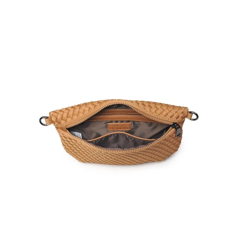 Sol and Selene Ethereal Woven Crossbody - Capri by Sunset & Co.