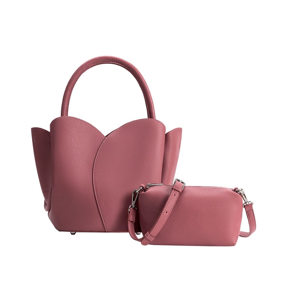 Melie Bianco Tulip Recycled Vegan Top Handle Bag - Capri by Sunset & Co.