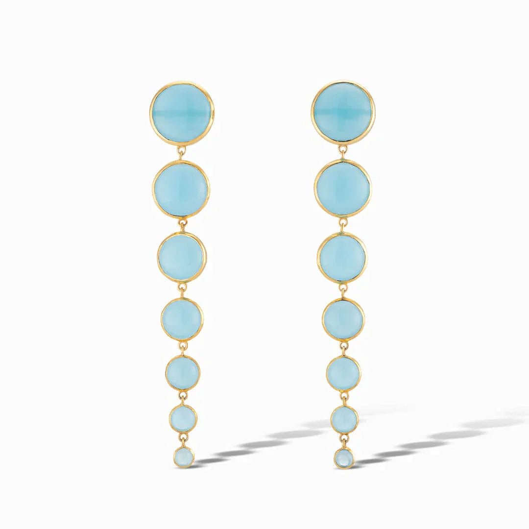 Laura Foote Designs Dropping Circles Earrings - Capri by Sunset & Co.
