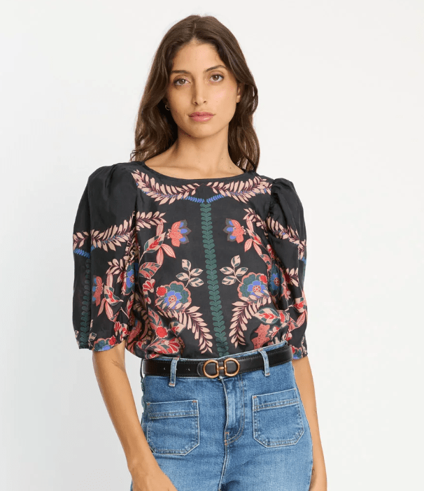Caballero Robine Top - Capri by Sunset & Co.