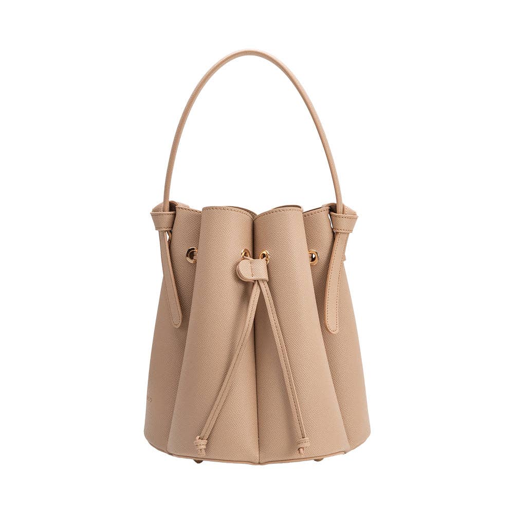 Melie Bianco Laguna Recycled Vegan Leather Top Handle Bag - Capri by Sunset & Co.