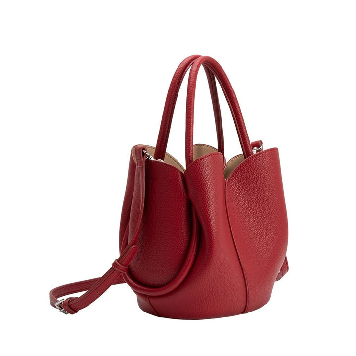 Melie Bianco Tulip Recycled Vegan Top Handle Bag - Capri by Sunset & Co.
