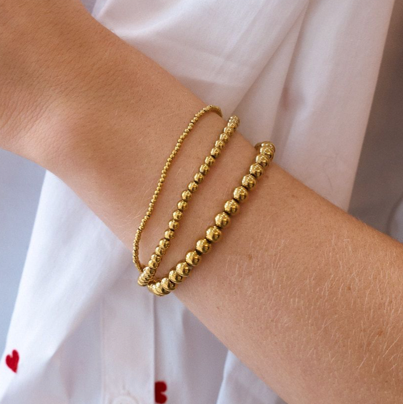 Gold Ball Bracelet