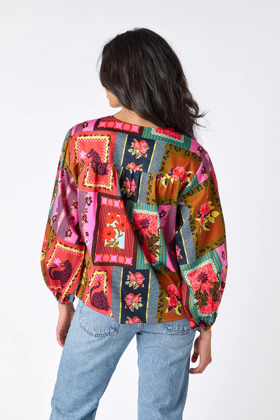 Crosby Lyla Blouse - Capri by Sunset & Co.