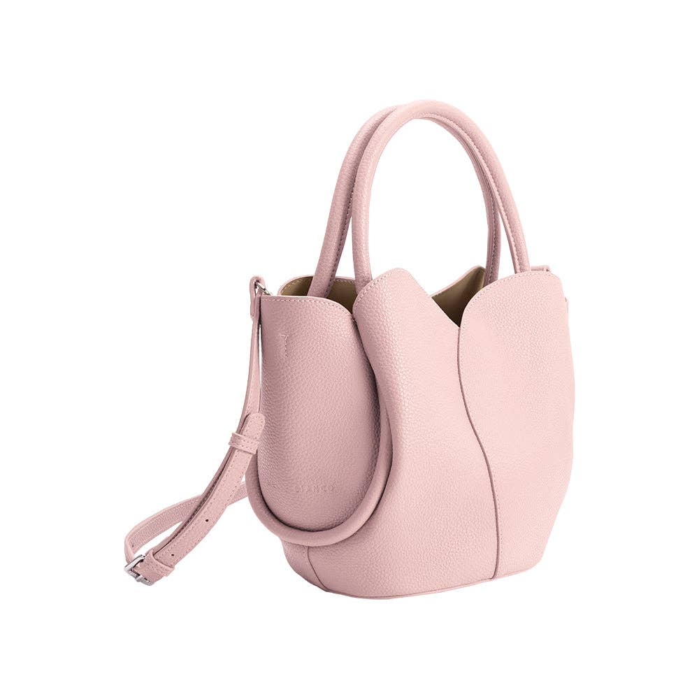 Melie Bianco Tulip Recycled Vegan Top Handle Bag - Capri by Sunset & Co.