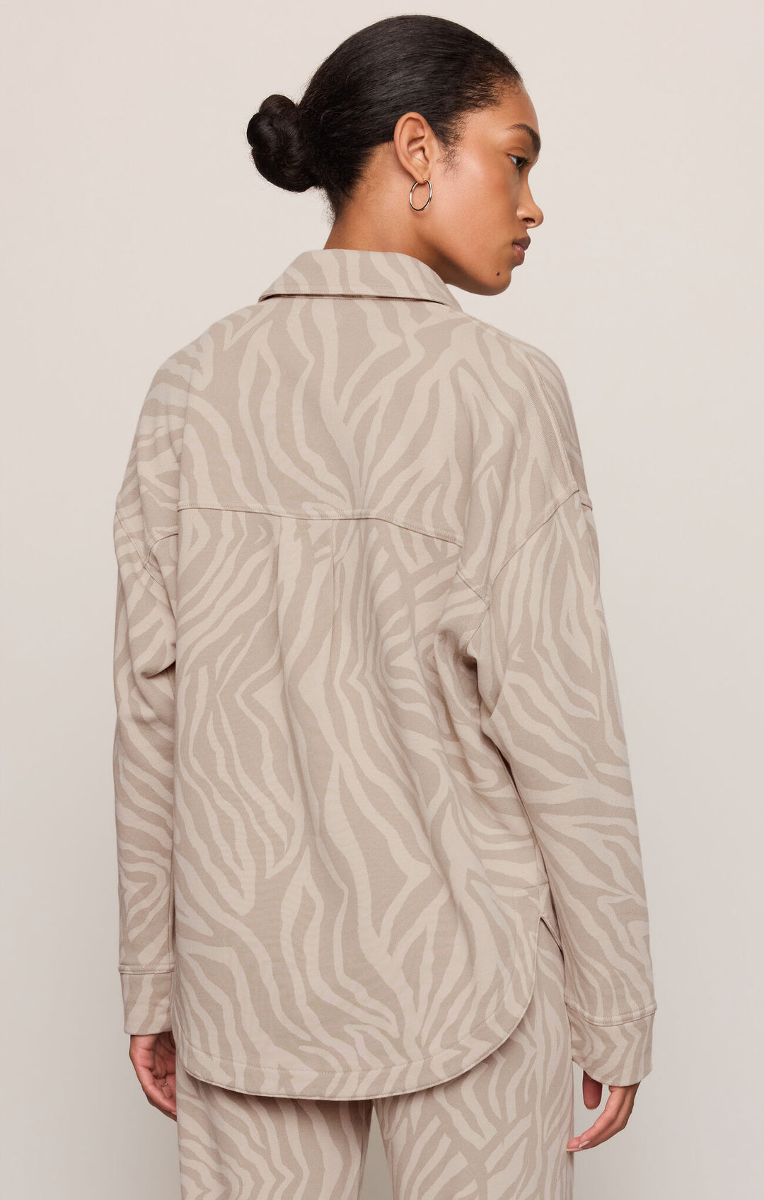 Z Supply All Day Knit Zebra Jacket