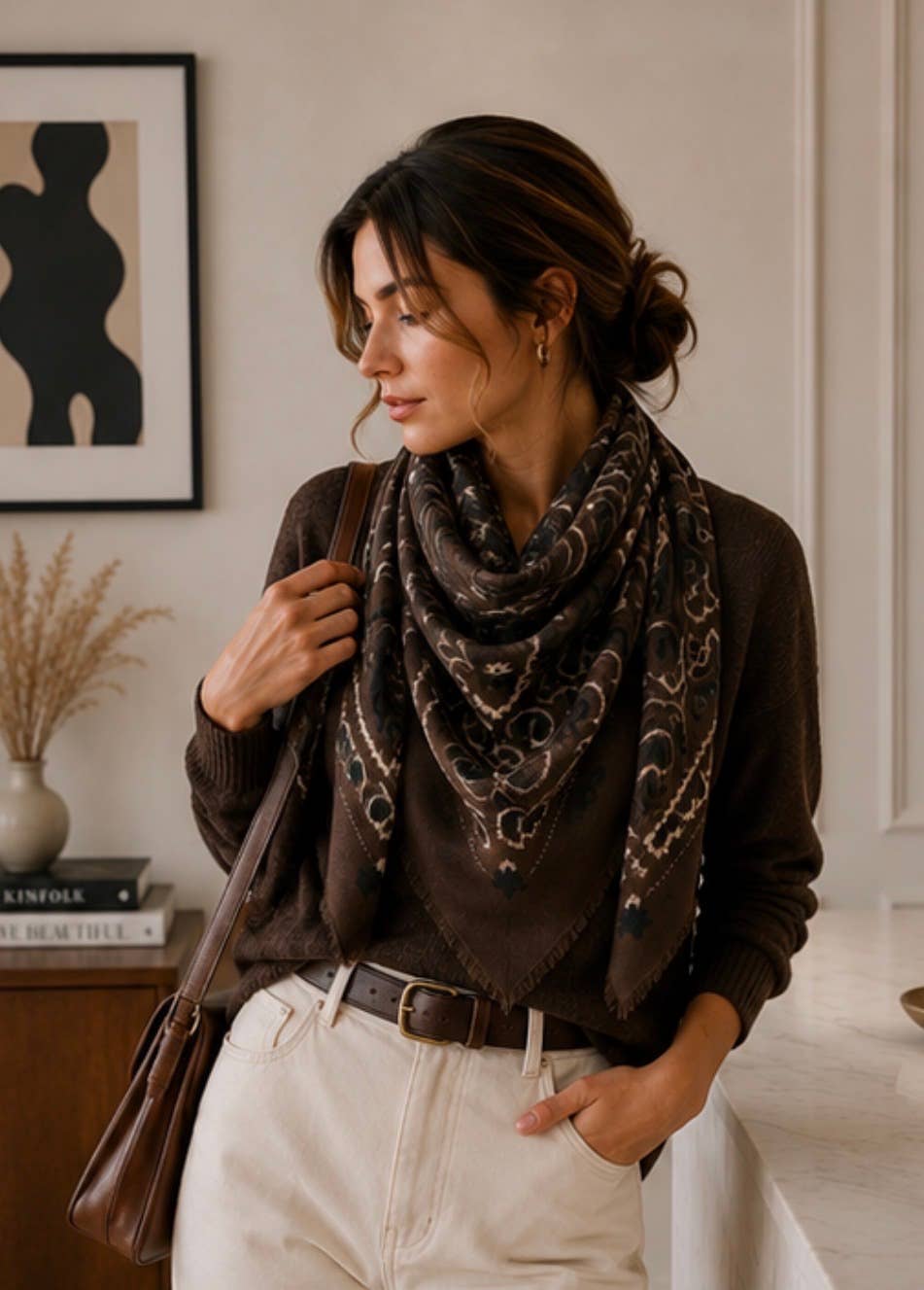 Woolen Square Bandana