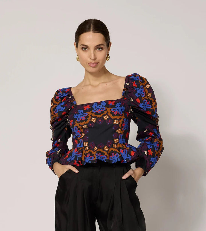 Cleobella Elizabeth Top - Capri by Sunset & Co.