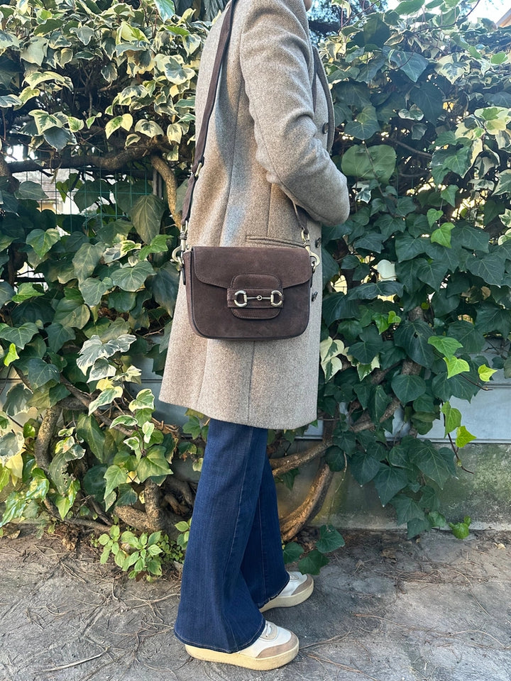 Emily Suede Crossbody