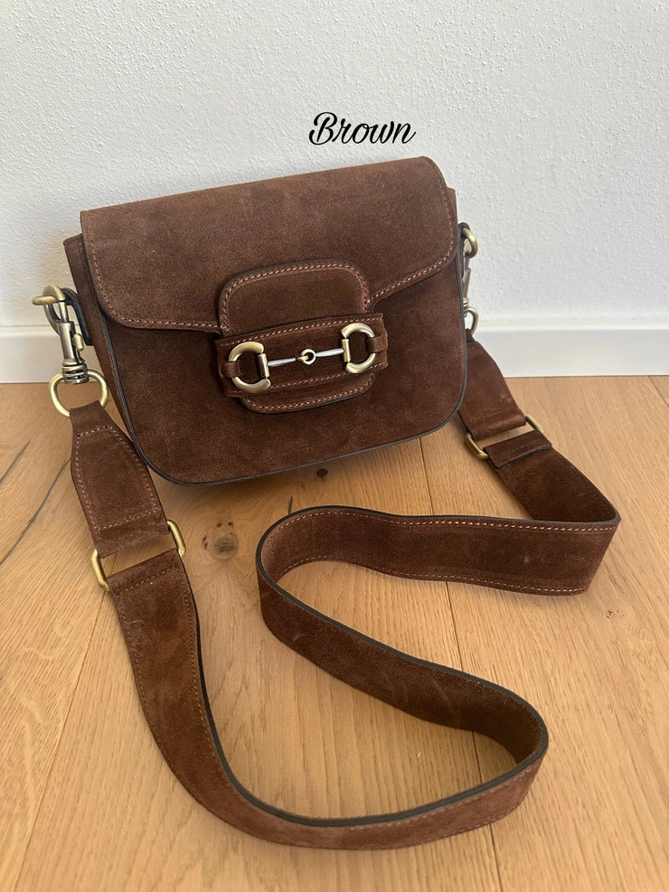 Emily Suede Crossbody