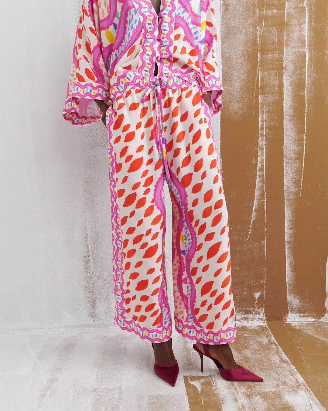 Celia B Eyla Pants - Capri by Sunset & Co.