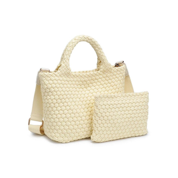 Sol and Selene Small Sky's The Limit Woven Crossbody - Capri by Sunset & Co.