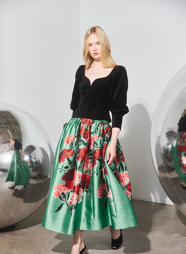 Hunter Bell Nolita Skirt - Capri by Sunset & Co.