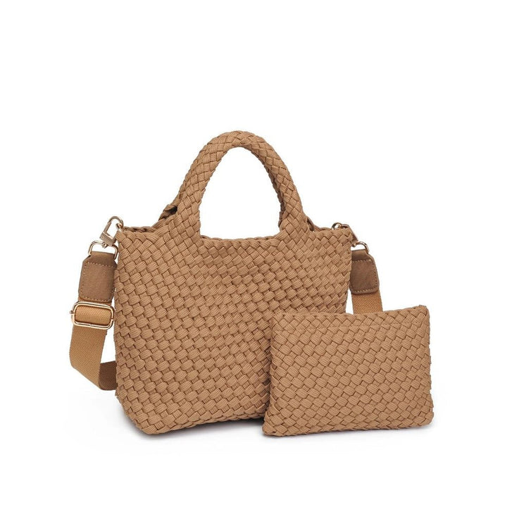 Sol and Selene Small Sky's The Limit Woven Crossbody - Capri by Sunset & Co.