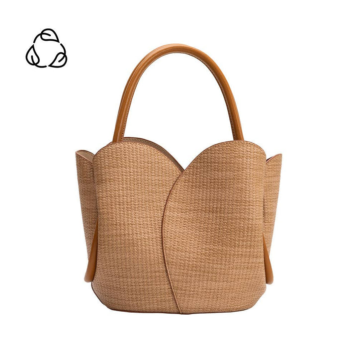 Melie Bianco Tulip Recycled Vegan Top Handle Bag - Capri by Sunset & Co.