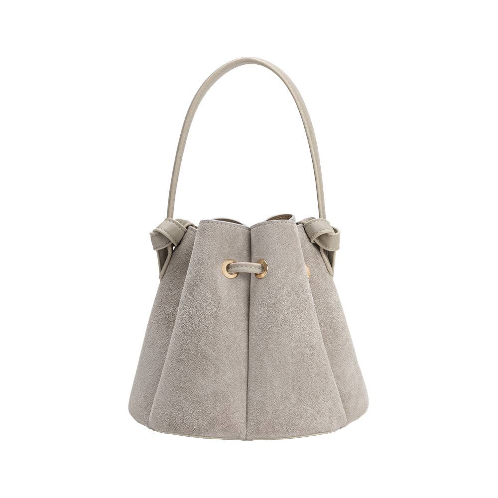 Melie Bianco Laguna Mini Vegan Suede Top Handle Bag