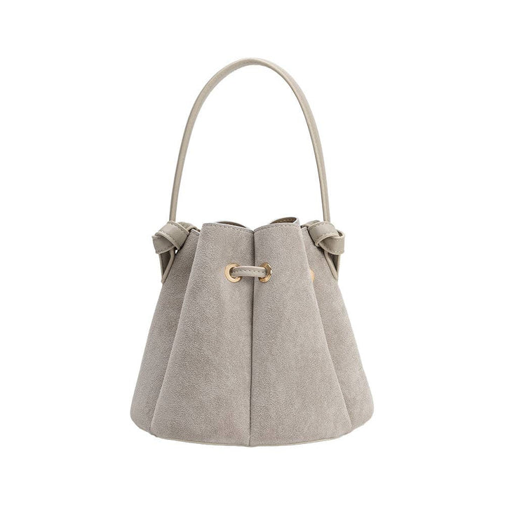 Melie Bianco Laguna Mini Vegan Suede Top Handle Bag
