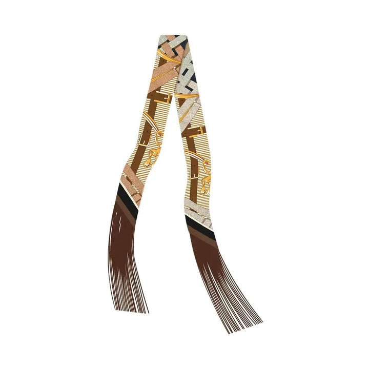 Frilly Scarf with Fringe - Capri by Sunset & Co.