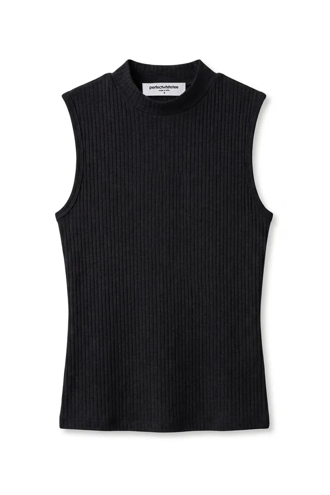 PerfectWhiteTee Violet Sleeveless Sweater