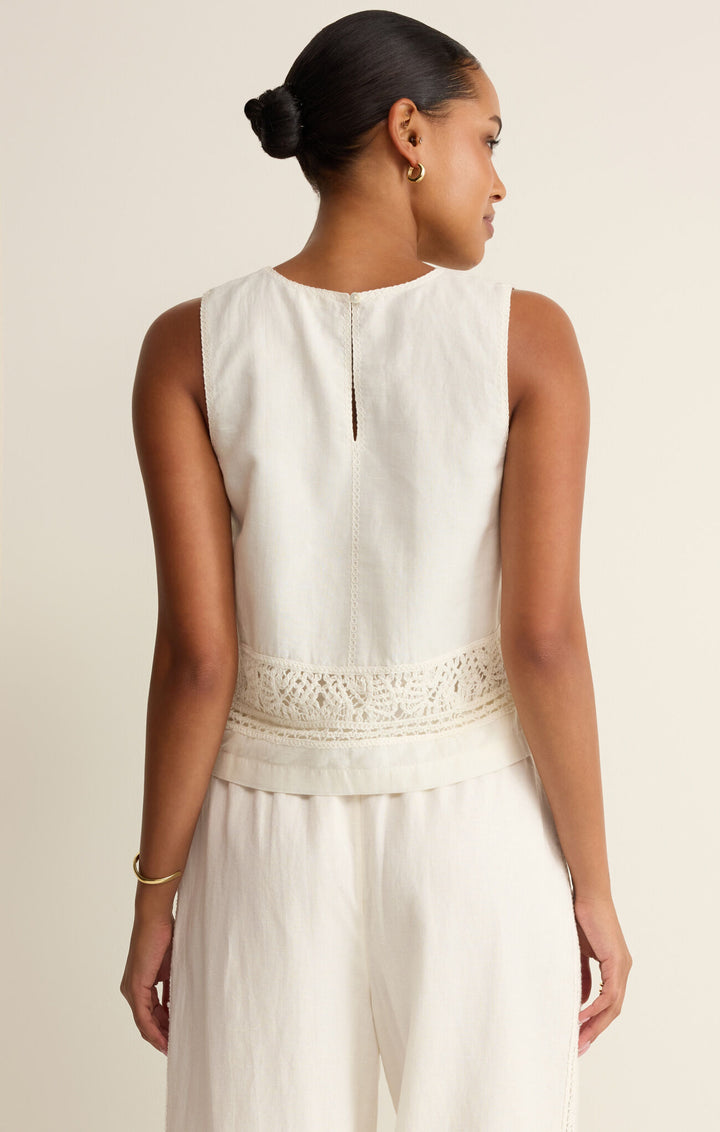 Z Supply Sloane Embroidered Top - Capri by Sunset & Co.
