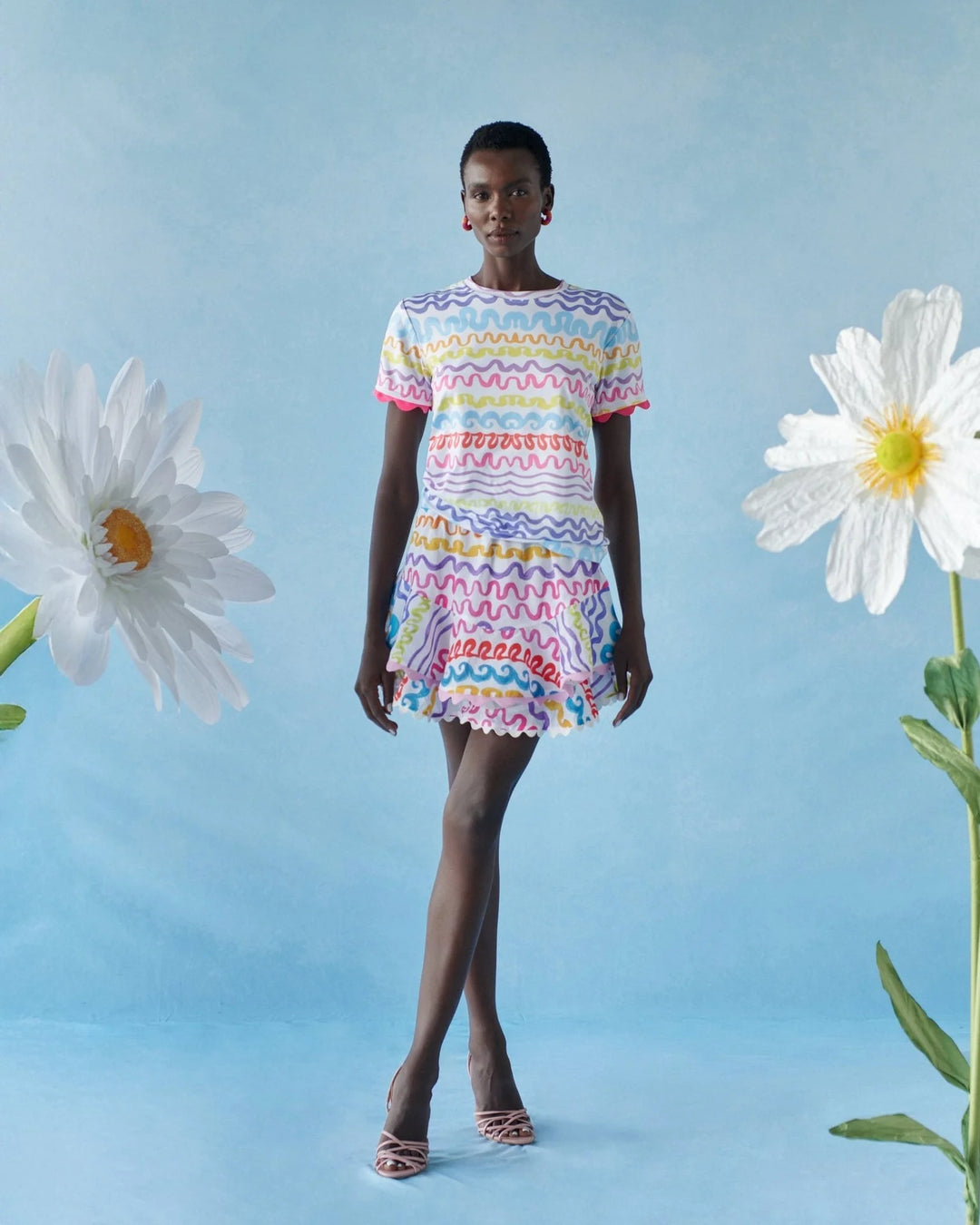Celia B Illama Skirt - Capri by Sunset & Co.