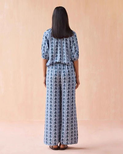 Omika Isla Blouse - Capri by Sunset & Co.