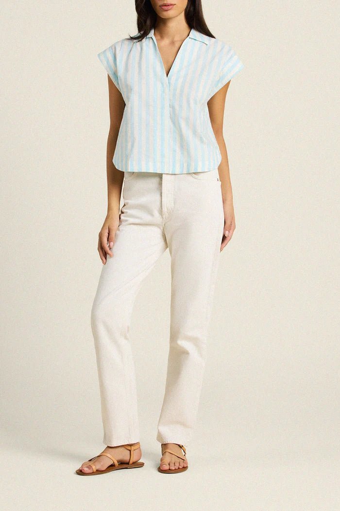 Trovata Dorada Shirt - Capri by Sunset & Co.