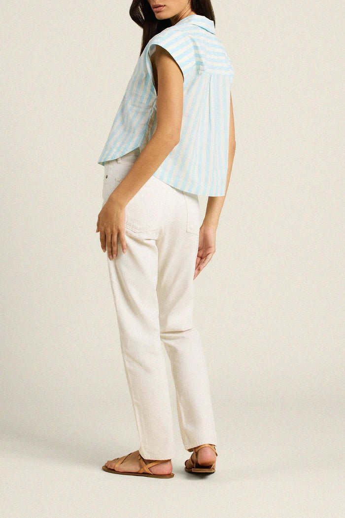 Trovata Dorada Shirt - Capri by Sunset & Co.