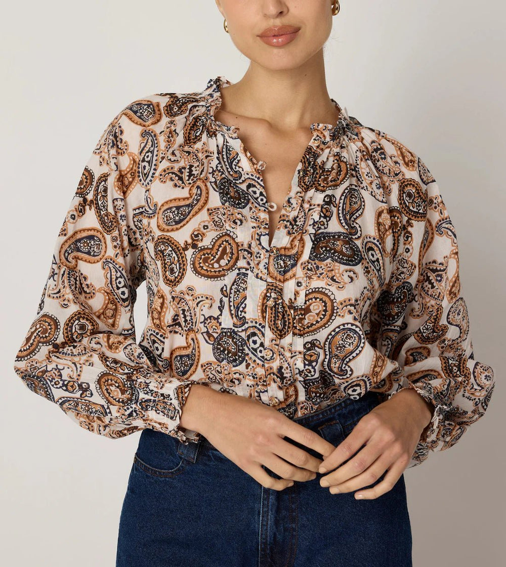 Cleobella Ivy Blouse - Capri by Sunset & Co.