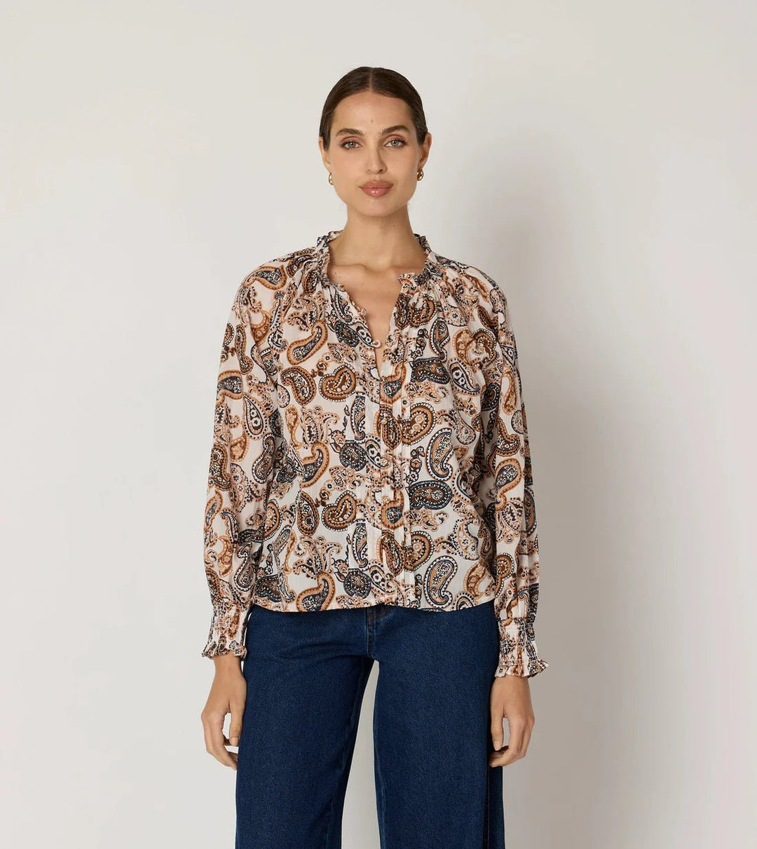 Cleobella Ivy Blouse - Capri by Sunset & Co.