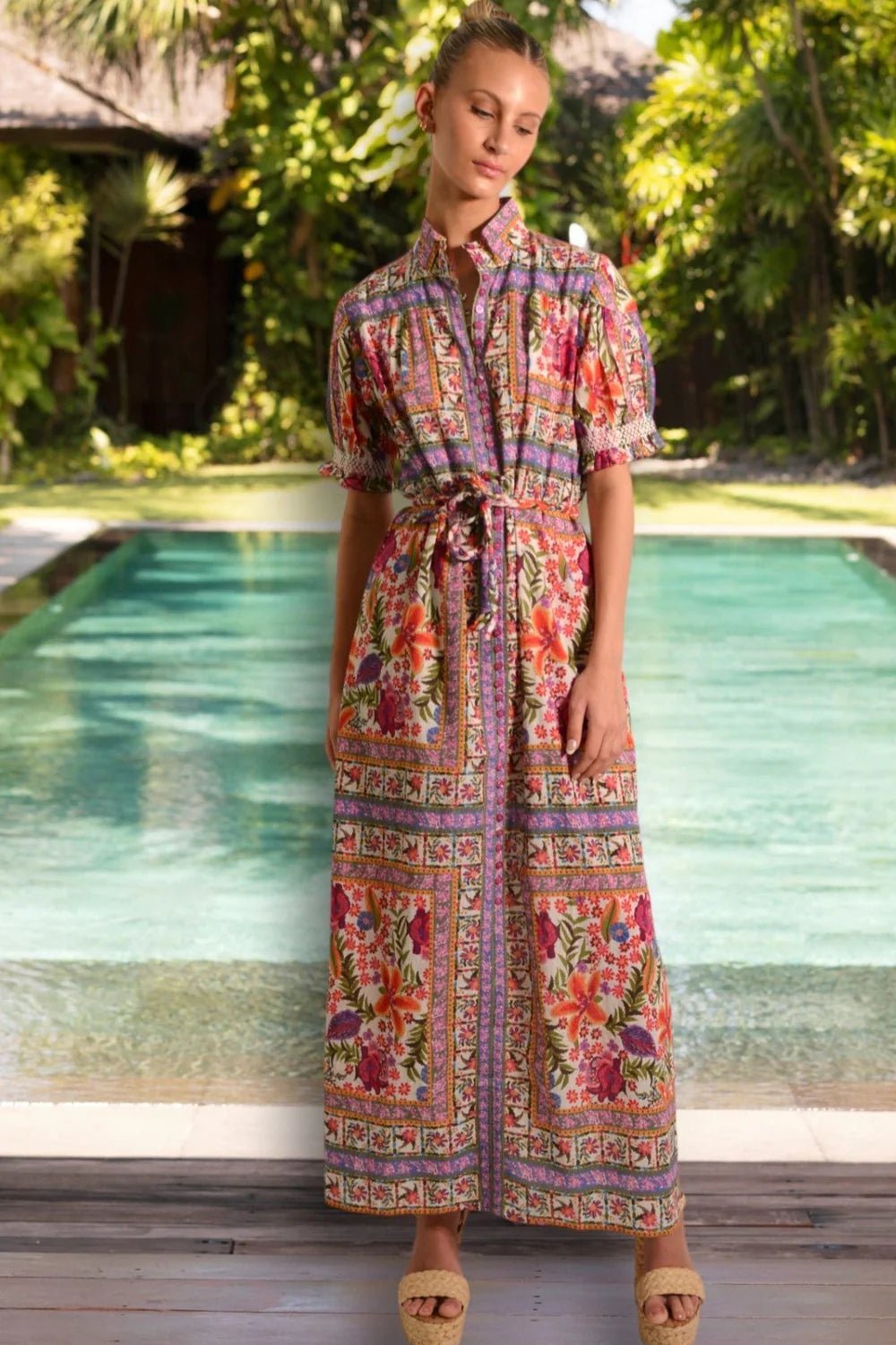 Lola Australia July Maxi Dress - Capri by Sunset & Co.