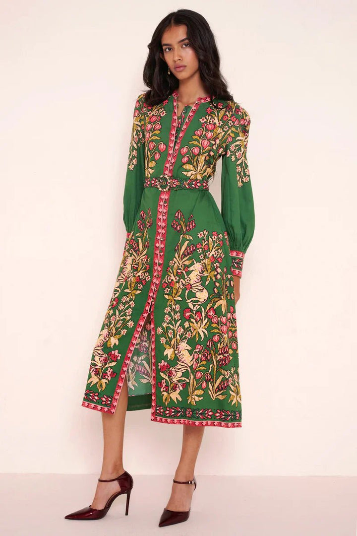 Banjanan Kay Midi Dress - Capri by Sunset & Co.