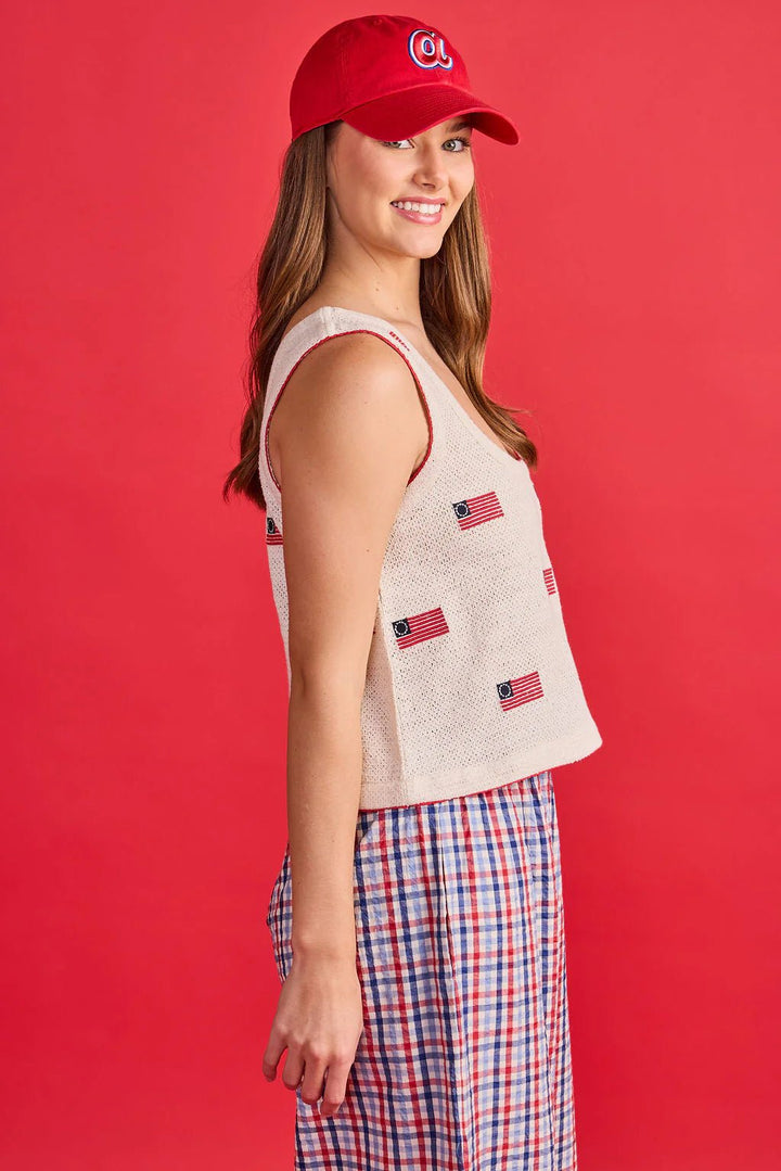 Double A Roxy Top - Capri by Sunset & Co.