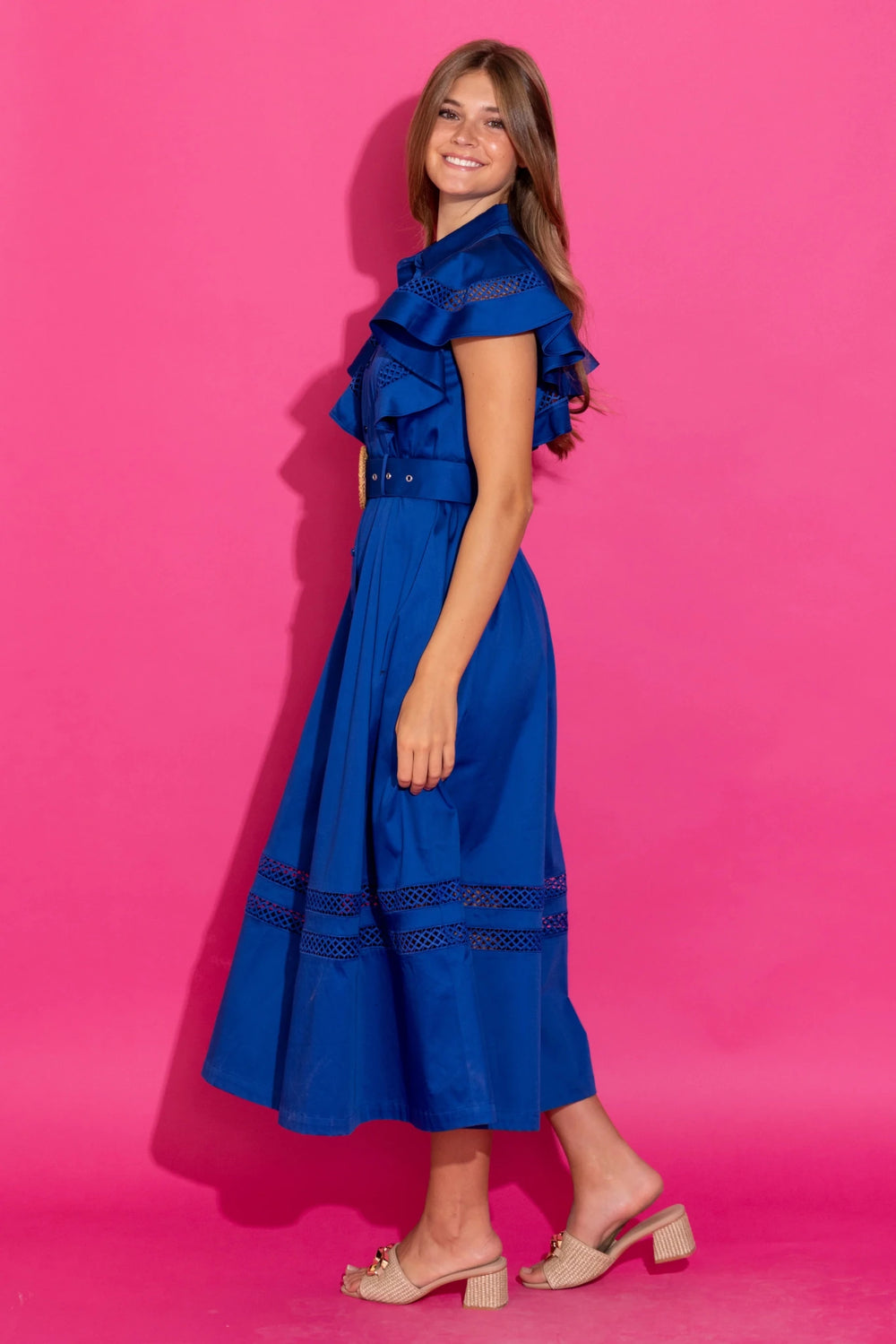 Alden Adair Rose Dress - Capri by Sunset & Co.