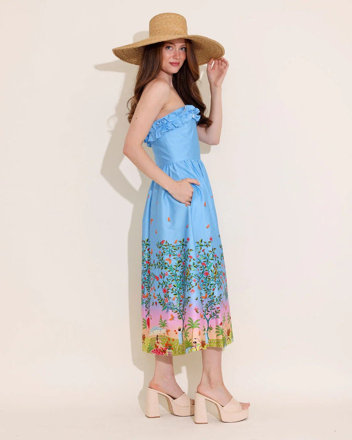 Alden Adair Catherine Dress - Capri by Sunset & Co.