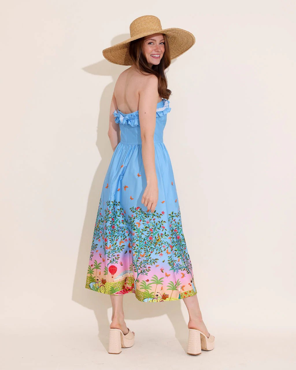 Alden Adair Catherine Dress - Capri by Sunset & Co.