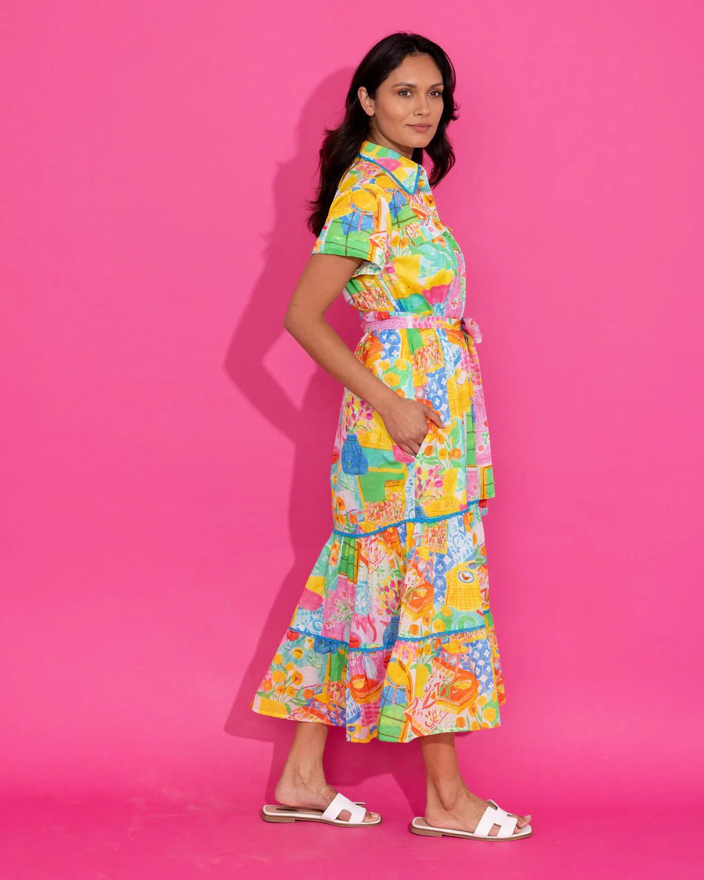 Alden Adair Rachel Dress - Capri by Sunset & Co.