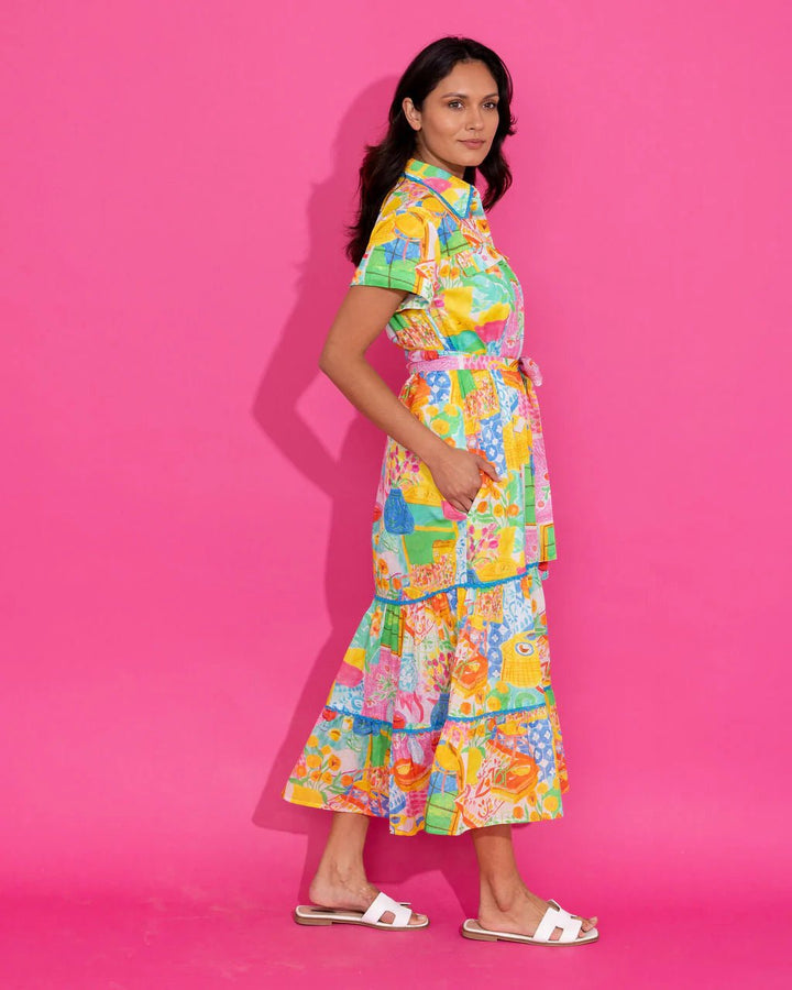 Alden Adair Rachel Dress - Capri by Sunset & Co.