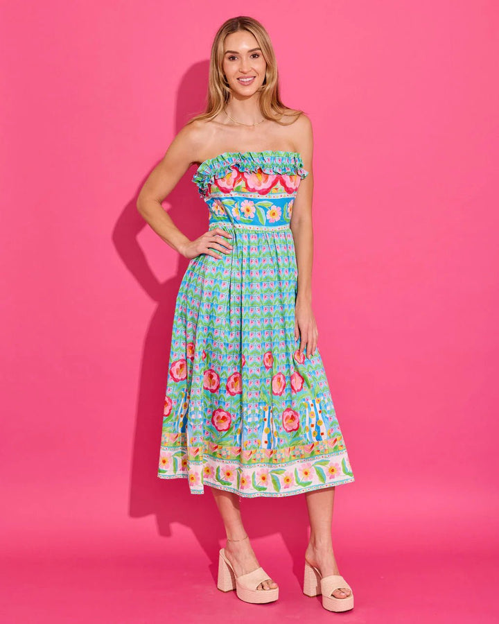 Alden Adair Catherine Dress - Capri by Sunset & Co.