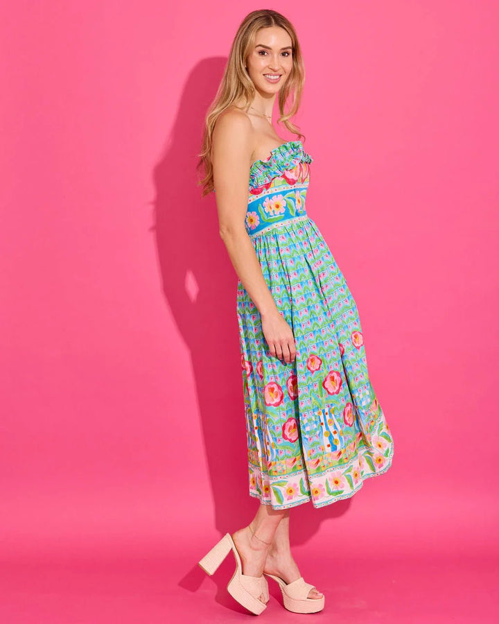 Alden Adair Catherine Dress - Capri by Sunset & Co.