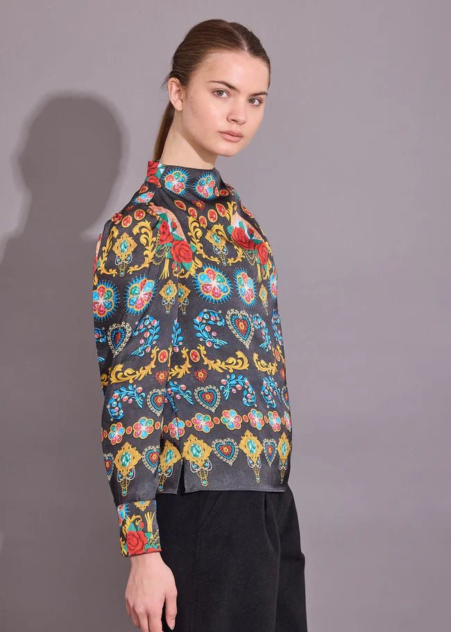 Alden Adair Scarlett Top - Capri by Sunset & Co.