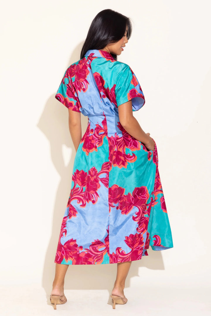 Alden Adair Becca Dress - Capri by Sunset & Co.