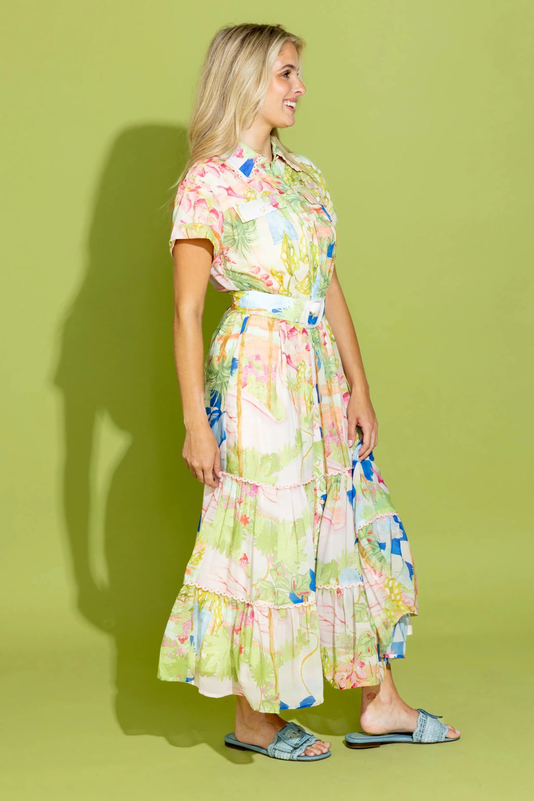 Alden Adair Rachel Dress - Capri by Sunset & Co.