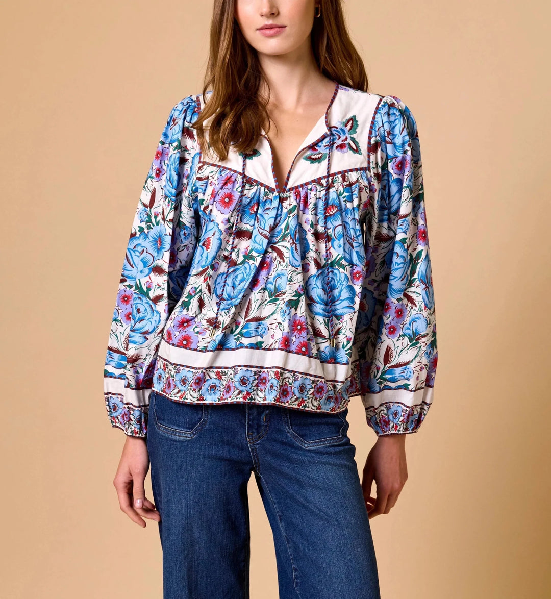 Cleobella Laura Blouse - Capri by Sunset & Co.