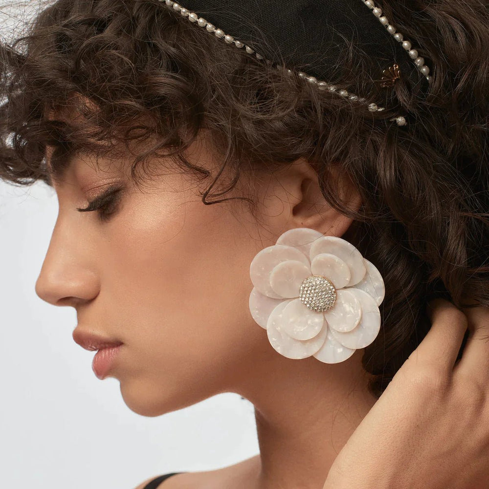 Lele Sadoughi Zinnia Earrings - Capri by Sunset & Co.