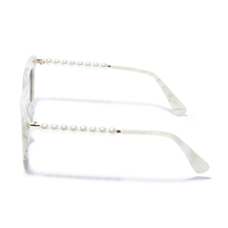 Downtown Cat-Eye Sunglasses - Mother of Pearl
