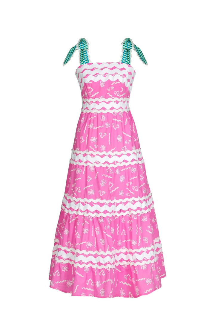 Lena Dress - Pink - Capri by Sunset & Co.