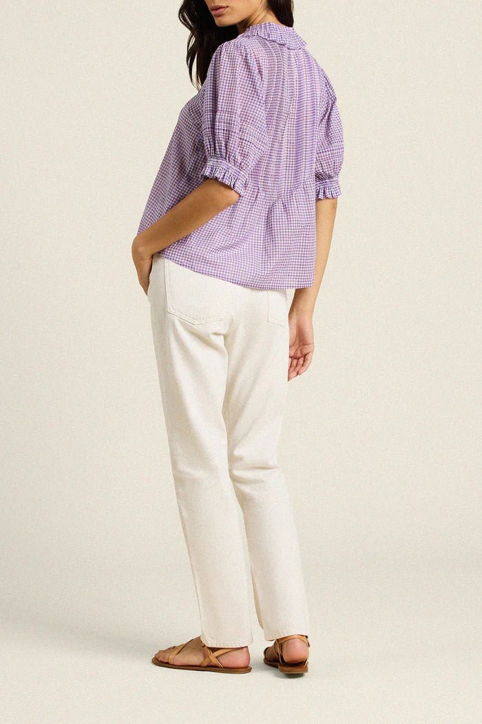 Trovata Jess Blouse - Capri by Sunset & Co.