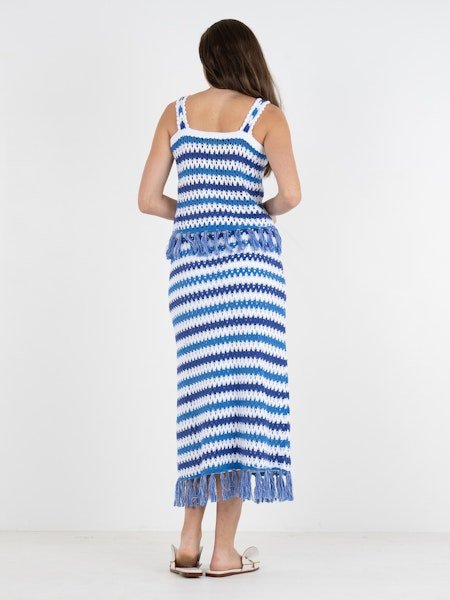Emily McCarthy Capri Knit Skirt - Capri by Sunset & Co.